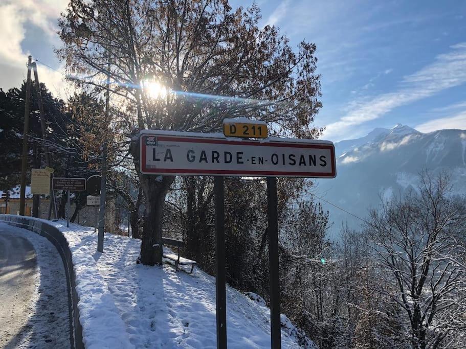Appartement Rez De Jardin Montee De L'Alpe D'Huez 라가르드 외부 사진