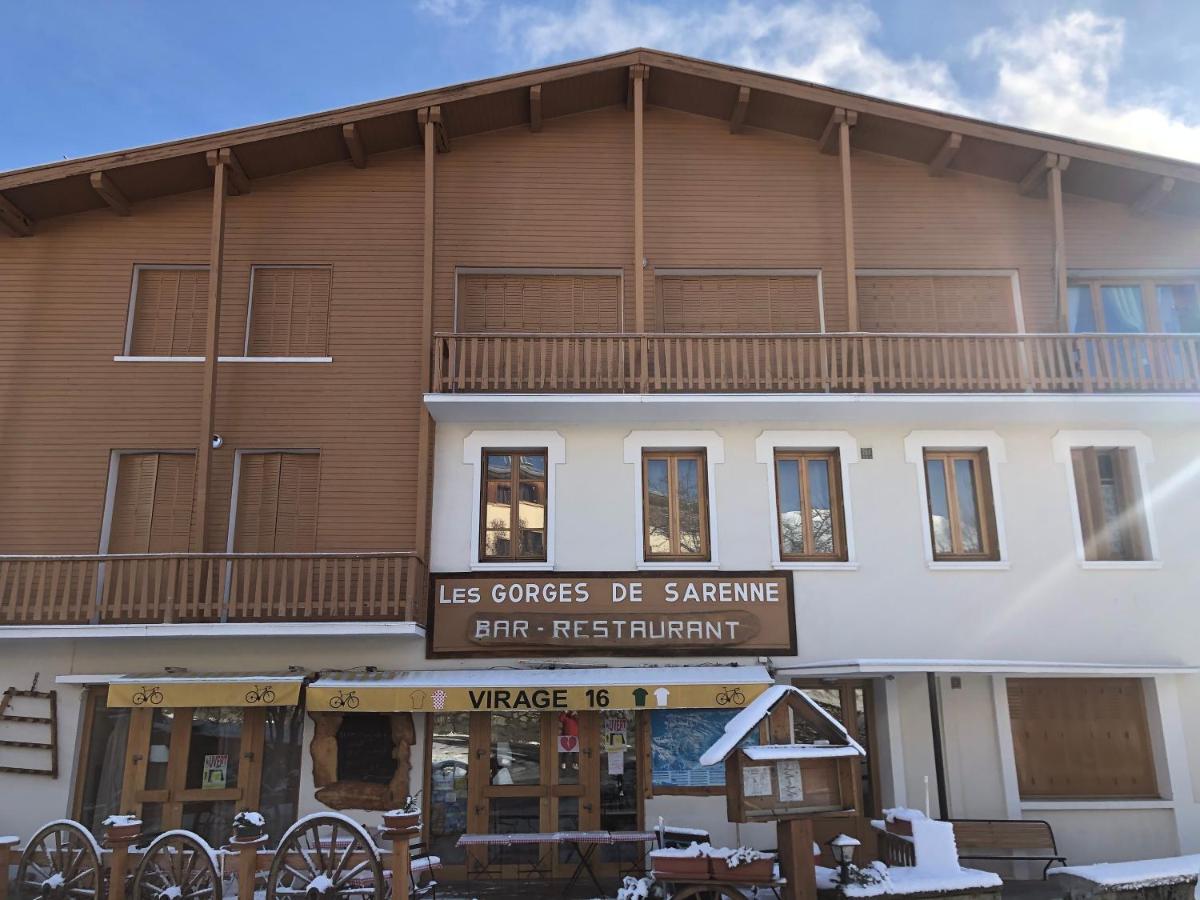 Appartement Rez De Jardin Montee De L'Alpe D'Huez 라가르드 외부 사진
